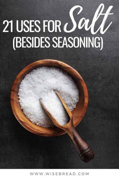 21 Uses for Salt (Besides Seasoning)