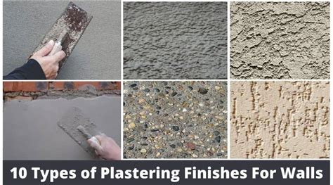 10 Types Of Plastering Finishes With Exterior & Interior Plaster Finishes - Civiconcepts