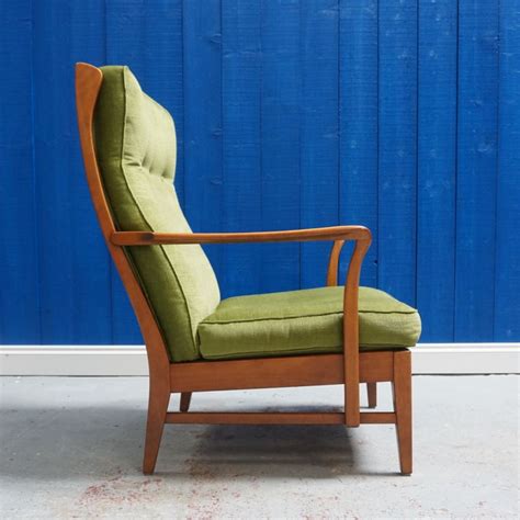 5 x Mid Century Swedish High Back Armchair, 1960s | High back armchair ...