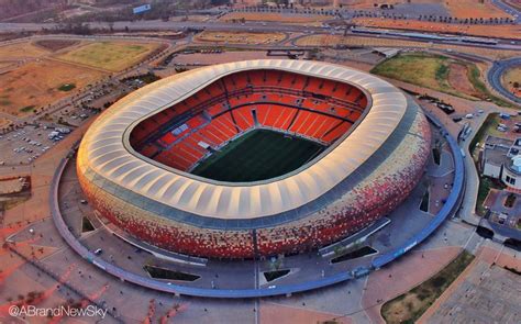 FNB Stadium, Johannesburg, South Africa | Fnb stadium, Stadium design, Biggest stadium