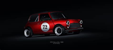 1972 Morris Mini 1000 Racing by DanielTalhaug on DeviantArt