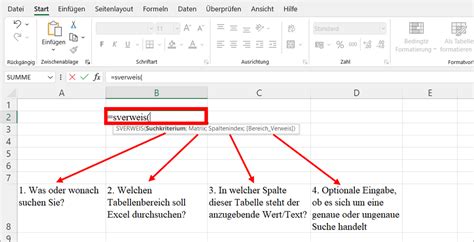 Sverweis in Excel: Einfache Anleitung mit Praxisbeispiel