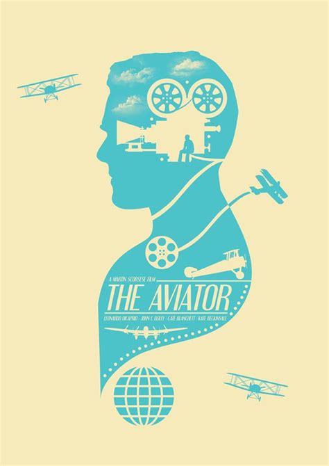 The aviator poster design | Movie poster art, Movie posters, Spoke art