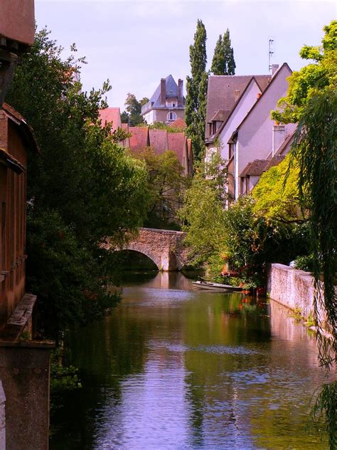 By the river | The river Eure, in the medieval city of Chart… | Flickr