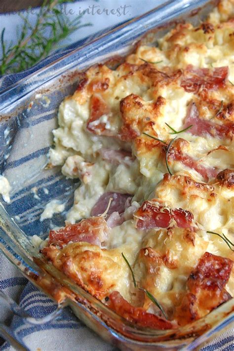 Low Carb Chicken Cordon Bleu Casserole - Home. Made. Interest.