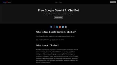 Free Google Gemini AI ChatBot Reviews: Details, Pricing, Core features ...