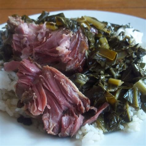 Collard Greens and Smoked Turkey Necks | Turkey neck recipe, Recipes ...