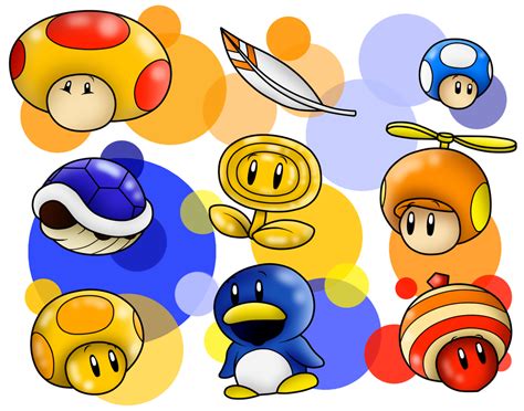 Random Mario's Power-Ups 2 by BoxBird on DeviantArt