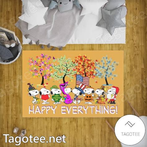 Snoopy Happy Everything Doormat - Tagotee