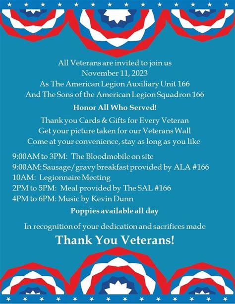 Veterans Day | American Legion Post 166 Homosassa , Florida | November 11, 2023