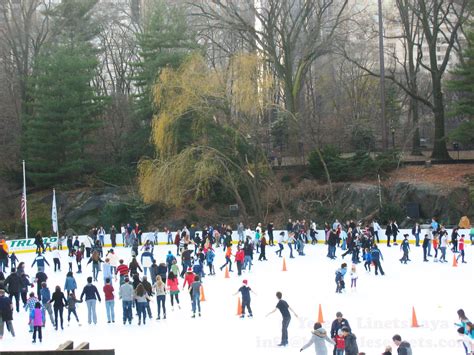 Big Apple Secrets: Skating in Central Park. Wollman Rink and Donald Trump.