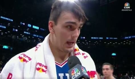 76ers' Dario Saric leaves game after being elbowed in mouth