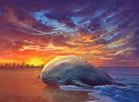 ArtStation - Beached Whale