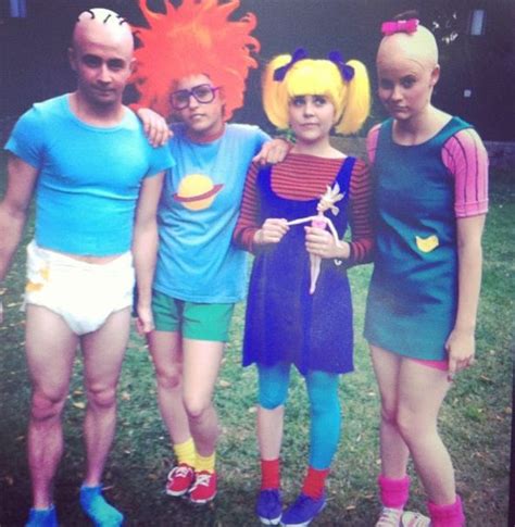 Rugrats costume에 관한 Pinterest 아이디어 상위 25개 이상 | 디즈니 할로윈 의상, 그룹 코스튭 및 커플 코스튬