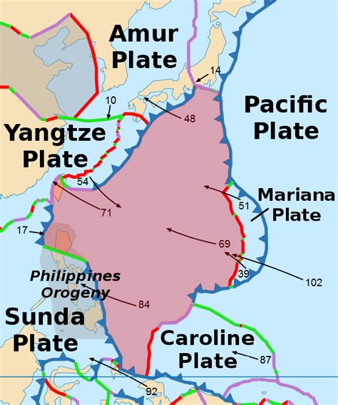 Philippine Sea Plate - Wikipedia