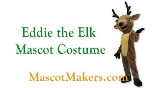 Eddie the Elk Mascot Costume for Stratford High School, TX | Mascot Makers - Custom mascots and ...