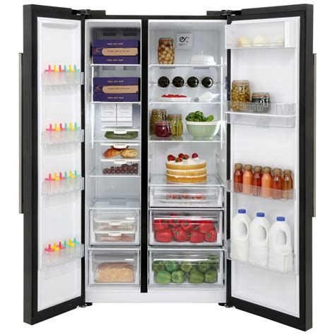 Beko ASD241X 91cm Frost Free American Fridge Freezer Stainless Steel 5023790032964 | eBay