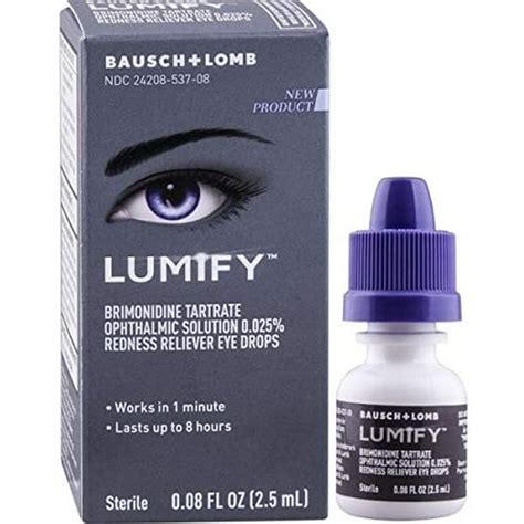 Lumify Eye Drops from Bausch + Lomb 2.5mL (2 Pack) - Walmart.com - Walmart.com