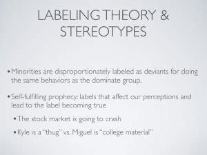 LABELING THEORY | The Lawyers & Jurists