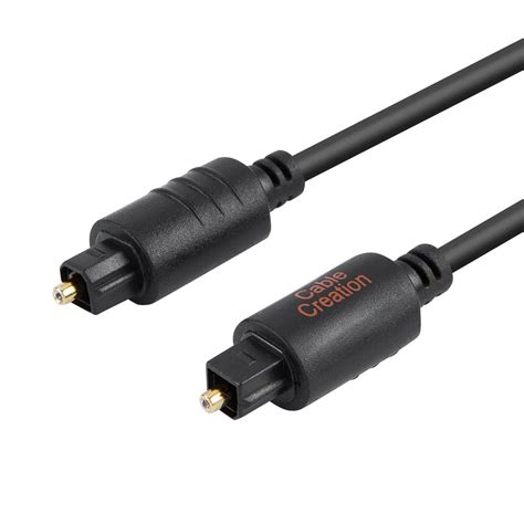 Amazon.com: Digital Optical Audio Cable (6 Feet), Fiber Optical Toslink Cable for Home Theater ...