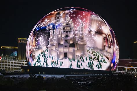 Sphere is a new Vegas venue and has the world's largest LED screen : NPR