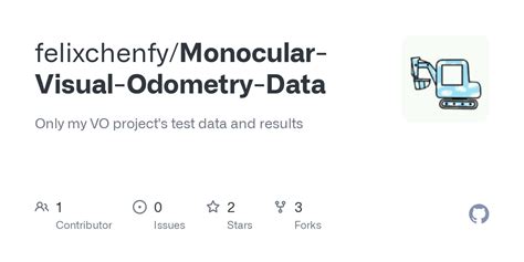 GitHub - felixchenfy/Monocular-Visual-Odometry-Data: Only my VO project ...