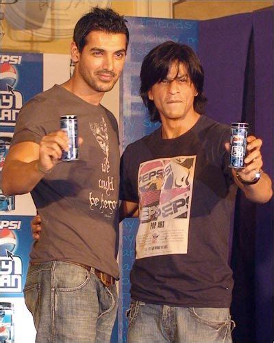 SRK -John join hands for Pepsi