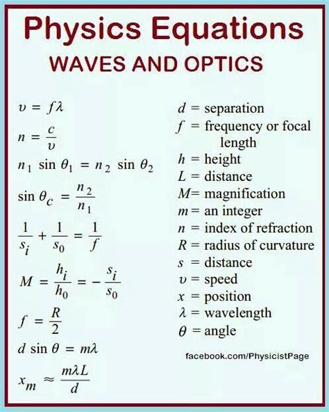 Physics Info