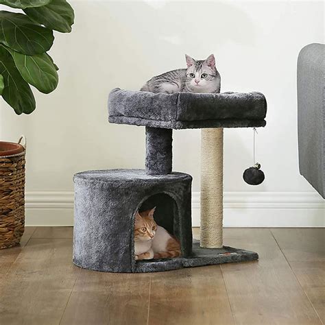 Small cat perch and hideaway for older cats or kitties