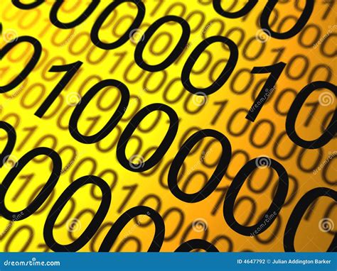 Binary Numbers Background Stock Photography - Image: 4647792