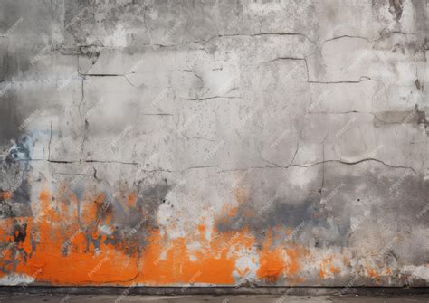 Premium AI Image | Concrete wall with graffiti texture