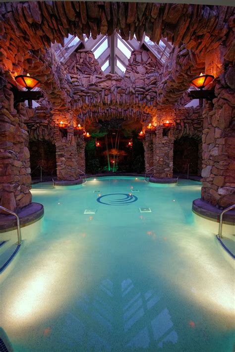 The pool at The Spa at Grove Park Inn in Asheville NC | Dream pools, Grove park inn, Luxury pools