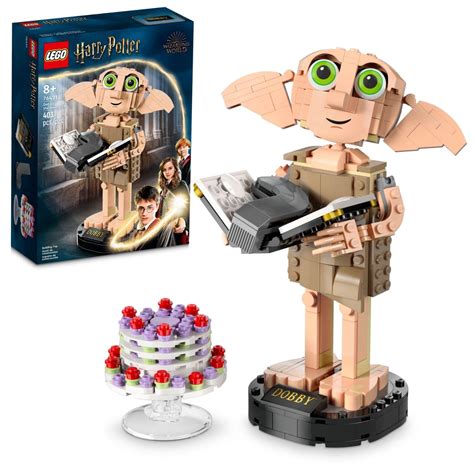 LEGO Harry Potter Dobby The House-Elf 76421 Building Toy Set for 8 Year Old Boys, Girls, and ...