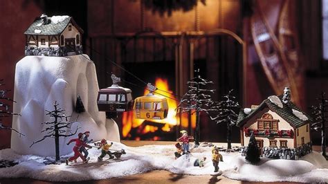 Choosing A Ski Lift Or Cable Car For Your Christmas Village