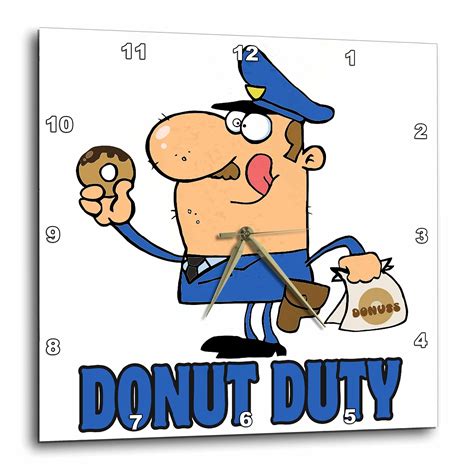 Funny Police Officer Cartoon