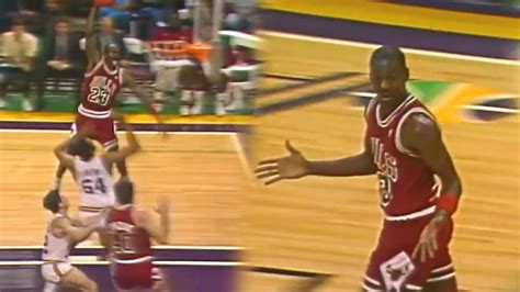 Michael Jordan vs. Utah Jazz Courtside Heckler: "Is he big enough ...