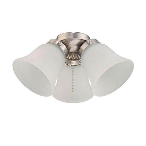 Westinghouse 3-Light Brushed Nickel Ceiling Fan Light Kit-7782300 - The ...