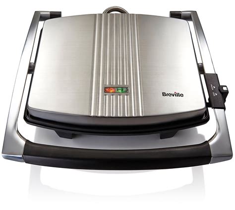 Breville VST026 Four Slice Sandwich Press Stainless Steel - Silver: Amazon.co.uk: Kitchen & Home