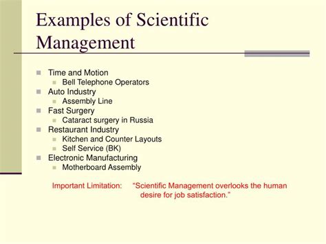 😊 Scientific management examples. Scientific Management Examples McDonalds’. 2019-01-14