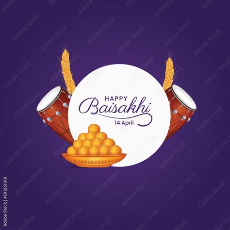 Celebration of Punjabi festival Vaisakhi Baisakhi festival creative ...