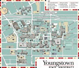 Youngstown State University - 3D Campus Map