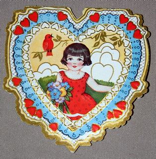 Vintage Heart-Shaped Valentine Day Card | Joe Haupt | Flickr