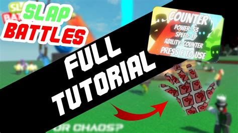 How To Get Counter - Full Tutorial [ Slap Battles ] - YouTube