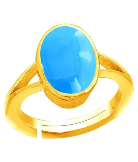 Firoza Ring With Natural Firoza Lab Certified Stone Stone Turquoise ...