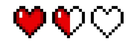 Legend Of Zelda Pixel Heart - Clip Art Library