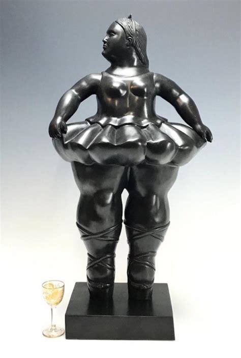 Sold Price: FERNANDO BOTERO "BALLERINA" BRONZE SCULPTURE - Invalid date PDT