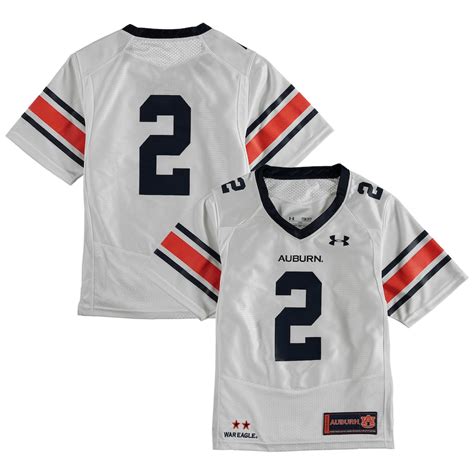 #2 Auburn Tigers Under Armour Youth Replica Performance Football Jersey ...