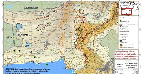 FLOODS IN PAKISTAN: Hi-resolution Flood Map