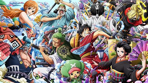 Wano Straw Hats HD Wallpaper with Jimbe (by QuentinGod93 ) : r/OnePiece