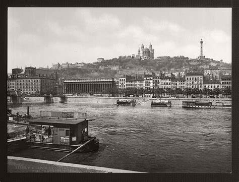 Historic B&W photos of Lyon, France in 19th Century | MONOVISIONS ...